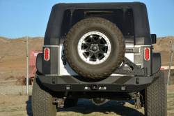 DV8 Offroad - DV8 Offroad Rear Bumper Mounted Tire Carrier-Black, for Wrangler JK; TCSTTB-06 - Image 12