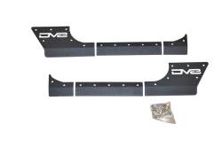 DV8 Offroad - DV8 Offroad Rock Skins Rocker Guards-Black, for Wrangler JK 2dr/4dr.; SRSOTB-05 - Image 1