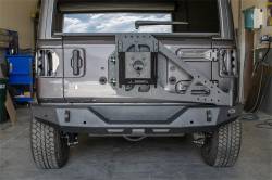 DV8 Offroad - DV8 Offroad Rear Bumper Mounted Tire Carrier-Black, for Wrangler JL; TCJL-06 - Image 4