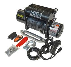DV8 Offroad - DV8 Offroad 12000LB 12V Electric Winch w/ Synthetic Rope; WB12SR - Image 2