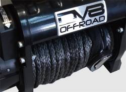 DV8 Offroad - DV8 Offroad 12000LB 12V Electric Winch w/ Synthetic Rope; WB12SR - Image 4