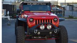 DV8 Offroad - DV8 Offroad A-Pillar LED Light Mount Brackets, for Wrangler JK; LBSRTB-05 - Image 5