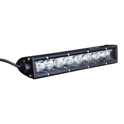 DV8 Offroad - DV8 Offroad 10" Slim Spot/Flood LED Light Bar-Chrome; BS10E50W5W - Image 1