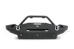 DV8 Offroad - DV8 Offroad Full Length Front Bumper, for Wrangler JK; FBSHTB-18 - Image 1