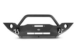 DV8 Offroad - DV8 Offroad Full Length Front Bumper, for Wrangler JK; FBSHTB-18 - Image 6