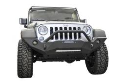 DV8 Offroad - DV8 Offroad Full Length Front Bumper, for Wrangler JK; FBSHTB-18 - Image 7