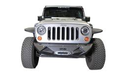 DV8 Offroad - DV8 Offroad Stubby Front Bumper, for Wrangler JK/JL; FBSHTB-24 - Image 6