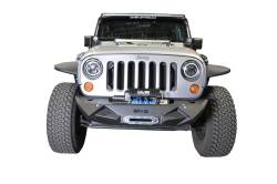 DV8 Offroad - DV8 Offroad Stubby Front Bumper, for Wrangler JK/JL; FBSHTB-24 - Image 8