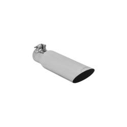 Flowmaster - Flowmaster 15373 Exhaust Pipe Tip Angle Cut Polished Stainless Steel - Image 2