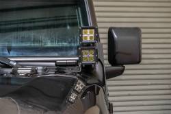 DV8 Offroad - DV8 Offroad A-Pillar LED Light Mount Brackets, for Wrangler JL; LBJL-02 - Image 3