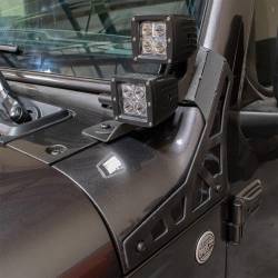 DV8 Offroad - DV8 Offroad A-Pillar LED Light Mount Brackets, for Wrangler JL; LBJL-02 - Image 14