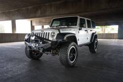 DV8 Offroad - DV8 Offroad Full Length Front Bumper, for Wrangler JK; FBSHTB-12 - Image 6