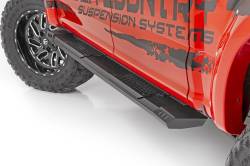 Rough Country Suspension Systems - Rough Country HD2 Cab Length Running Boards-Black, Silverado/Sierra; SRB990677 - Image 4