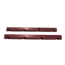 BBK Performance Parts - BBK Performance High Flow Billet Fuel Rails-Red, 2010-2015 Camaro SS 6.2L; 5020 - Image 110