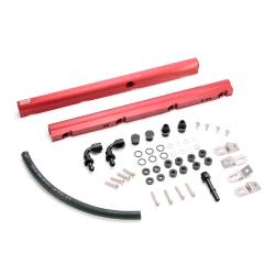 BBK Performance Parts - BBK Performance High Flow Billet Fuel Rails-Red, 1997-2004 GM LS1; 5018 - Image 1