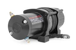 Rough Country Suspension Systems - Rough Country 4500lb 12V Electric UTV Winch w/ Synthetic Rope; RS4500S - Image 3