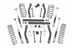 Rough Country Suspension Systems - Rough Country 4" Suspension Lift Kit, for 03-06 Wrangler TJ 4WD; 90730 - Image 1