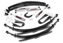 Rough Country Suspension Systems - Rough Country 4" Suspension Lift Kit, 88-91 GM 2500 SUV 4WD; 255-88-9230 - Image 1