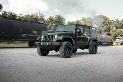 Rough Country Suspension Systems - Rough Country 2.5" Suspension Lift Kit, for 07-18 Wrangler JK 4dr 4WD; 901 - Image 2