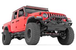 Rough Country Suspension Systems - Rough Country Heavy Duty Front Winch Bumper-Black, for Jeep JK/JL/JT; 10645A - Image 4