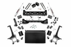 Rough Country Suspension Systems - Rough Country 4.5" Suspension Lift Kit, for 07-15 Toyota Tundra; 75330 - Image 1