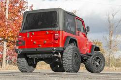 Rough Country Suspension Systems - Rough Country Full Width Rear Bumper-Black, for Wrangler TJ; 10591 - Image 3
