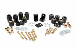 Rough Country Suspension Systems - Rough Country 1" Body Lift Kit, for Wrangler TJ Automatic; RC607 - Image 1