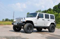 Rough Country Suspension Systems - Rough Country 3.25" Suspension Lift Kit, for 07-18 Wrangler JK 4dr 4WD; 66950 - Image 5