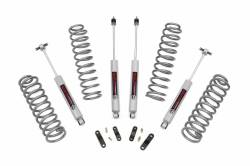 Rough Country Suspension Systems - Rough Country 2.5" Suspension Lift Kit, for 07-18 Wrangler JK 2dr 4WD; PERF678 - Image 1