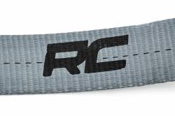 Rough Country Suspension Systems - Rough Country Recovery Winch Tow Strap, 2.5" x 30' 30K - Gray; RS120 - Image 3