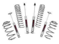 Rough Country Suspension Systems - Rough Country 2.5" Suspension Lift Kit, for 97-06 Wrangler TJ 2.5L 4WD; 652.20 - Image 1