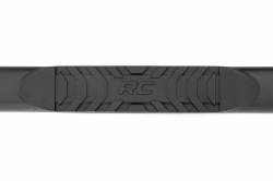 Rough Country Suspension Systems - Rough Country 4.5" Oval Tube Nerf Steps-Black 19-24 Silverado/Sierra Crew; 21002 - Image 3