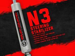 Rough Country Suspension Systems - Rough Country N3 Single Steering Stabilizer 0-4" Lift, 70-79 F-150 4WD; 8733430 - Image 1