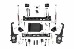 Rough Country Suspension Systems - Rough Country 4" Suspension Lift Kit, for 04-15 Nissan Titan; 874.20 - Image 1