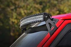 Rough Country Suspension Systems - Rough Country Windshield Mount 50" LED Light Bar Kit, for Cherokee XJ; 70073 - Image 1
