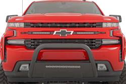 Rough Country Suspension Systems - Rough Country Grille Mount Dual 10" LED Light Bar Kit, 19-22 Silverado; 70817 - Image 3