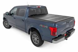 Rough Country Suspension Systems - Rough Country Lo-Pro Hard Folding Tonneau Cover 21-24 Ford F-150 5.5'; 47221550A - Image 2