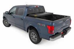 Rough Country Suspension Systems - Rough Country Lo-Pro Hard Folding Tonneau Cover 21-24 Ford F-150 5.5'; 47221550A - Image 3