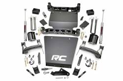 Rough Country Suspension Systems - Rough Country 5" Suspension Lift Kit, 14-18 Silverado/Sierra 1500 4WD; 29130 - Image 1
