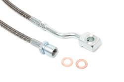 Rough Country Suspension Systems - Rough Country Front SS Brake Lines, Silverado/Sierra w/ 5"-7.5" Lift; 89370 - Image 2