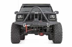 Rough Country Suspension Systems - Rough Country Heavy Duty Front Winch Bumper-Black, for Cherokee XJ; 10570 - Image 2