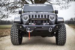 Rough Country Suspension Systems - Rough Country Heavy Duty Front Winch Bumper-Black, for Jeep JK/JL/JT; 10585 - Image 5