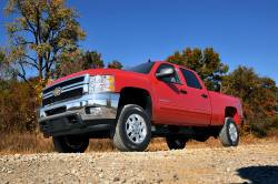 Rough Country Suspension Systems - Rough Country 1.5"-2" Suspension Leveling Kit, 11-19 Silverado/Sierra HD; 9593 - Image 2