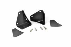 Rough Country Suspension Systems - Rough Country Lower Windshield Light Mounts-Black, for Wrangler YJ; 70510 - Image 2