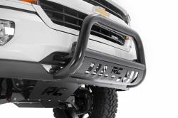 Rough Country Suspension Systems - Rough Country Front Bumper Bull Bar-Black, 19-22 GM 1500 Truck; B-C2073 - Image 1