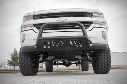 Rough Country Suspension Systems - Rough Country Front Bumper Bull Bar-Black, 07-20 GM 1500 Truck; B-C2071 - Image 5