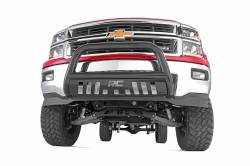 Rough Country Suspension Systems - Rough Country Front Bumper Bull Bar-Black, 07-20 GM 1500 Truck; B-C2071 - Image 6