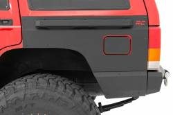 Rough Country Suspension Systems - Rough Country Rear Fender Panel Armor-Black, for 84-96 Cherokee XJ; 10578 - Image 2
