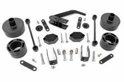 Rough Country Suspension Systems - Rough Country 2.5" Suspension Lift Kit, for 07-18 Wrangler JK 4WD; 635 - Image 1