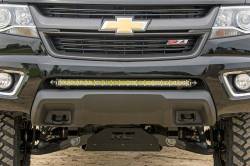 Rough Country Suspension Systems - Rough Country 30" LED Light Bar Bumper Mounts, 15-22 Colorado/Canyon; 70536 - Image 1